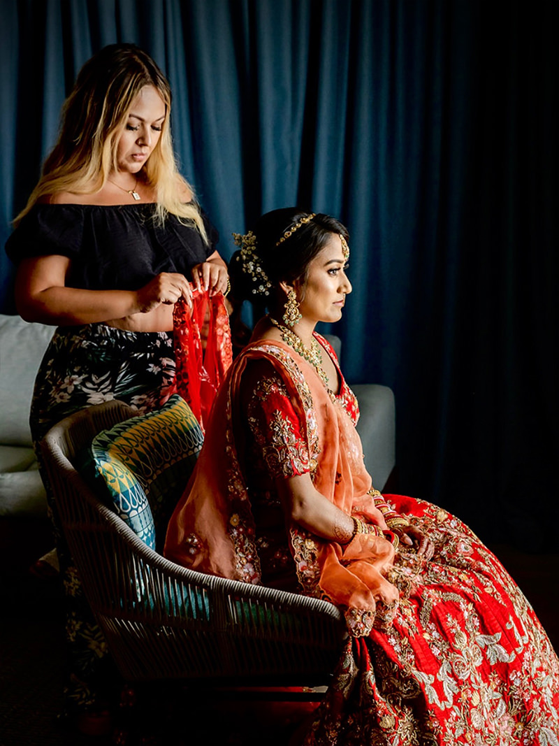 Selene Ibarra, luxury bridal makeup artist